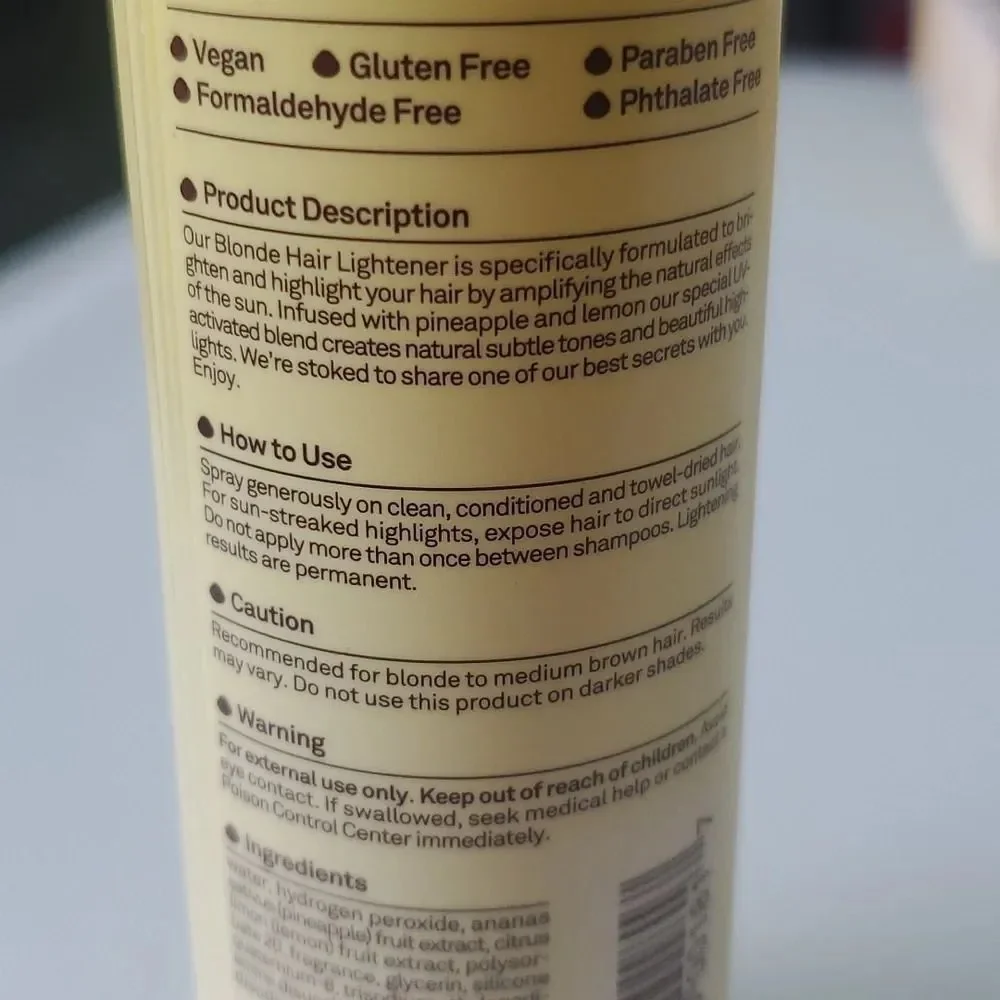 Brand new Sun Bum Hair Lightener - Blonde - Picture 5 of 8
